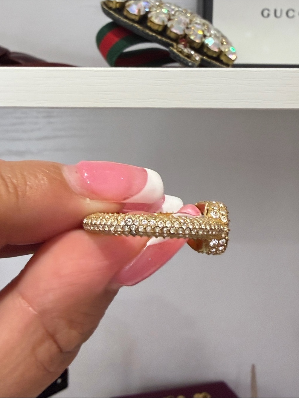 Gucci Pave Key Ring - Picture 6 of 11